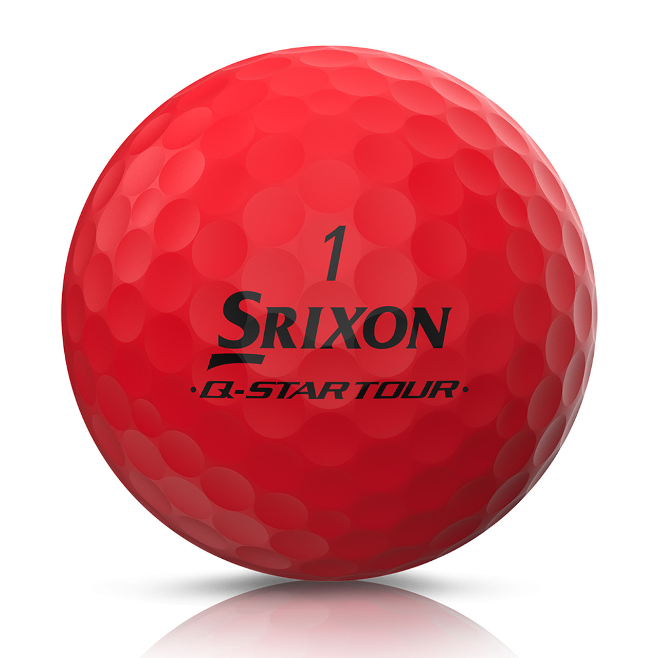 Srixon Q-Star Tour Divide 2 Golf Balls - Brite Yellow / Red